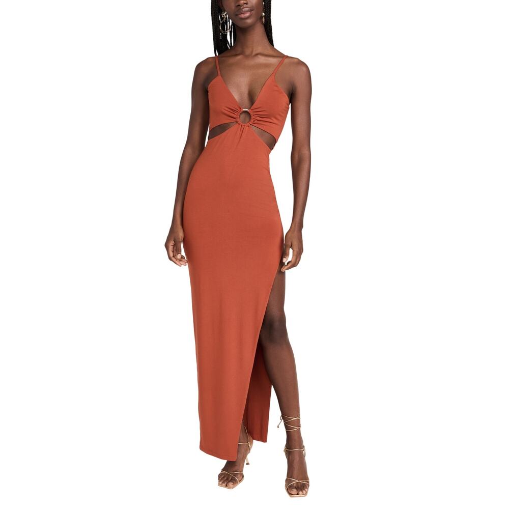 Shopbop Elegant Rust Solstice Os Maxi Dress Size XS